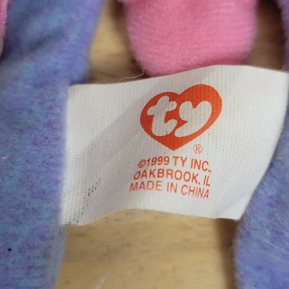 Ty Beanie Babies & McDonald's Teenie Beanie Lot 1999 Flutter the Butterfly Plush